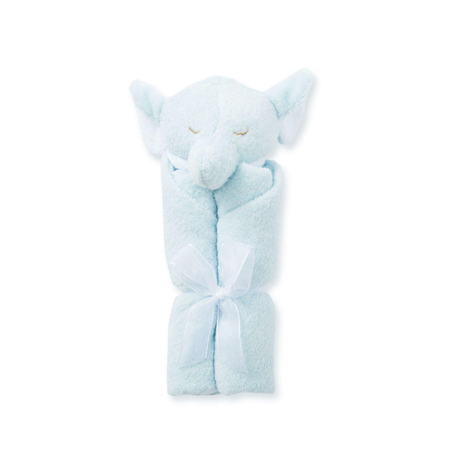 Angel Dear Blue Elephant Blankie - shopnurseryrhymes