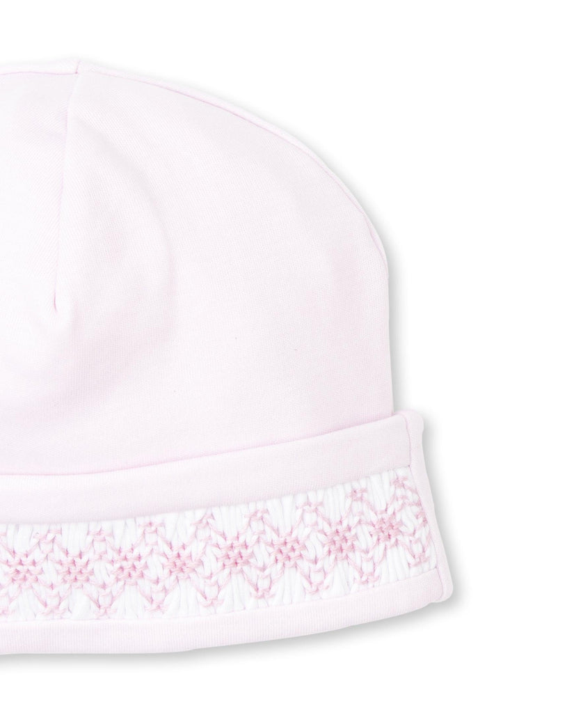 Kissy Kissy Pink Hat with Pink Hand Smocking