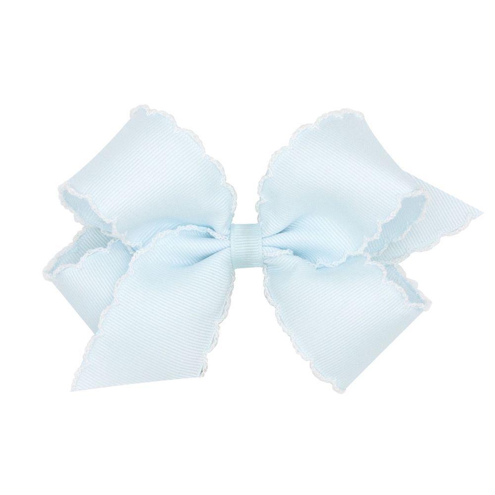 Wee Ones Small Moonstitch Basic Bow - shopnurseryrhymes